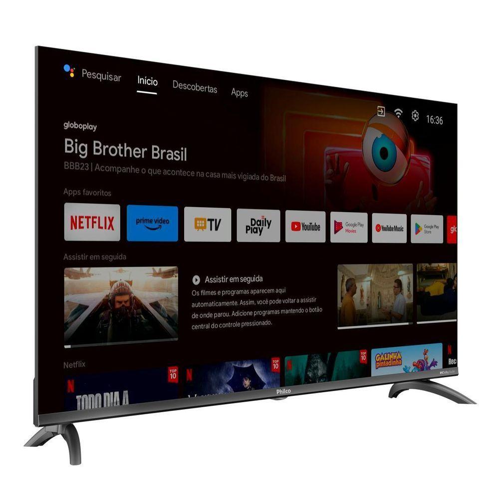 Miniatura Smart TV 39\\\" Philco LED Android Borda Infinita PTV39M9GACGB Bivolt