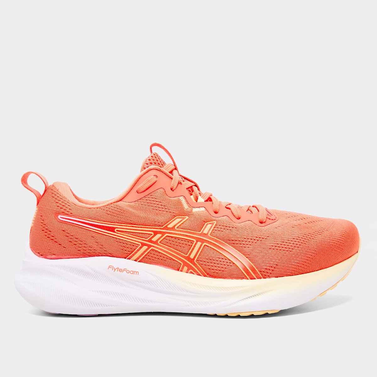 Miniatura Tênis Asics Gel-Pulse 16 SE Feminino Rosa+Laranja - 34