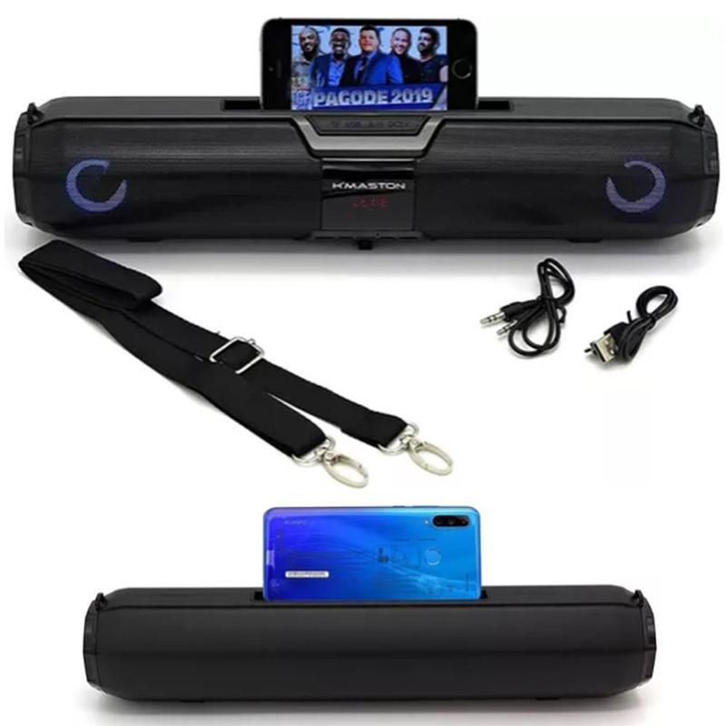 Miniatura Caixa De Som H'Maston X22S Portátil Com Bluetooth