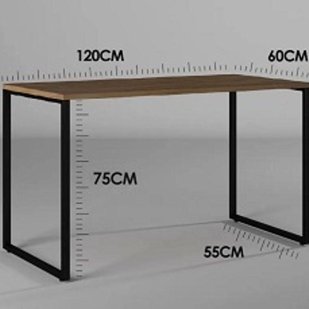 Miniatura Suporte de Mesa Slim Estudos Vintage Industrial Em Aço