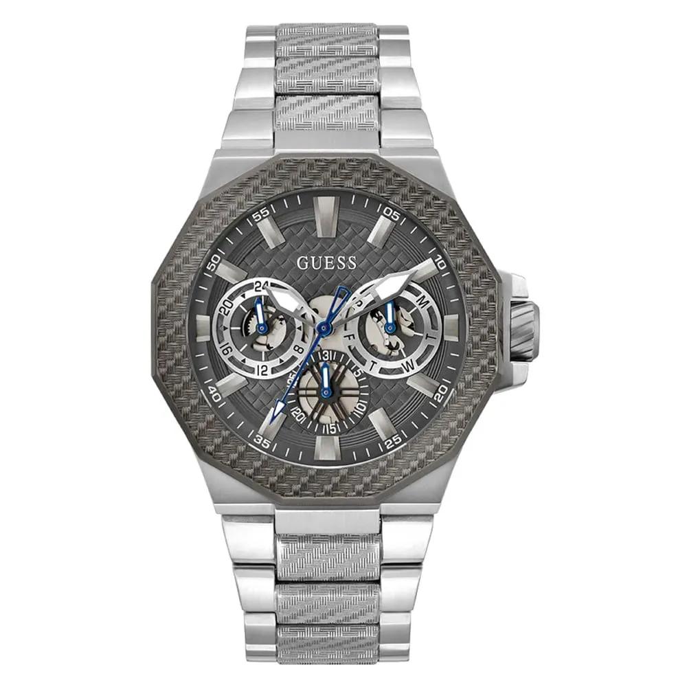 Miniatura Relógio Guess Masculino Multifunção GW0636G1 Prata