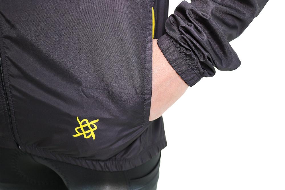 Jaqueta Corta Vento HUPI Shadow PRETO/AMARELO - XG