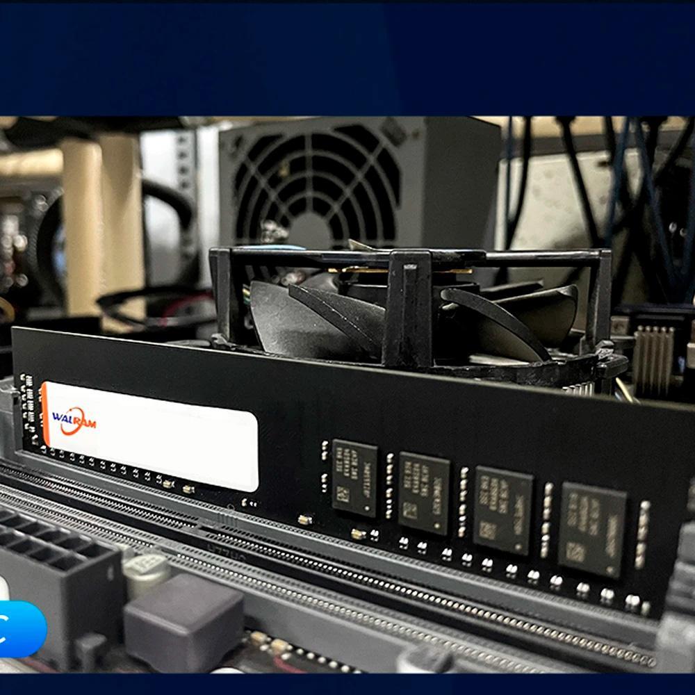 Memória Ram Desktop 8Gb Ddr3 1600Mhz U-Dimm Walram - Preta