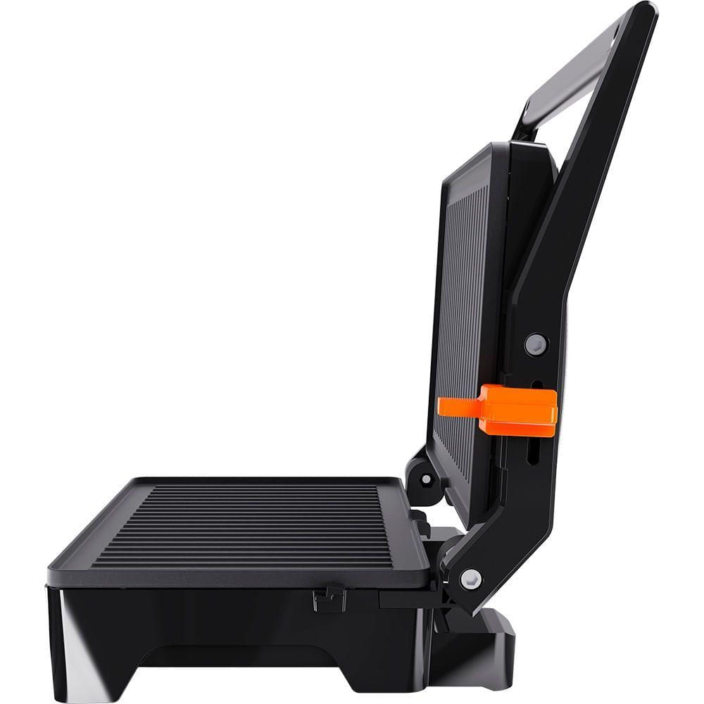 Grill Cadence Inox Chapa Firme 110V