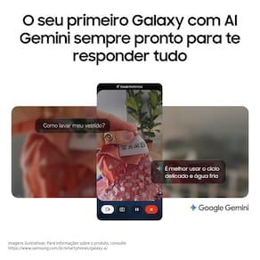 Miniatura Smartphone Samsung Galaxy A17 5G 256GB 6,7” Super AMOLED Câmera Tripla 50MP IA Gemini Azul