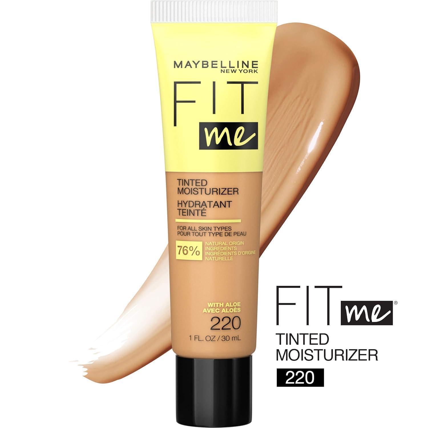 Miniatura Maybelline Fit Me Tinted Base Hidratante Cor: 220 - 30Ml