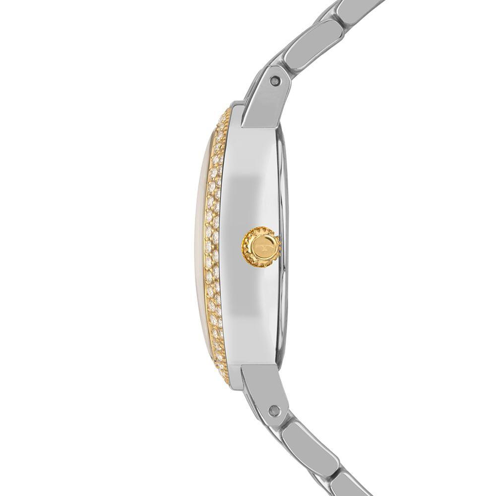Miniatura Relógio Technos Feminino Mini Joia Bicolor - 2035nbo-1a