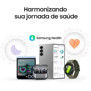 Smartwatch Samsung Galaxy Watch7 BT 40mm Tela Super AMOLED de 1.31", Bluetooth, Wi-Fi, GPS, NFC e Google Wear OS - Verde