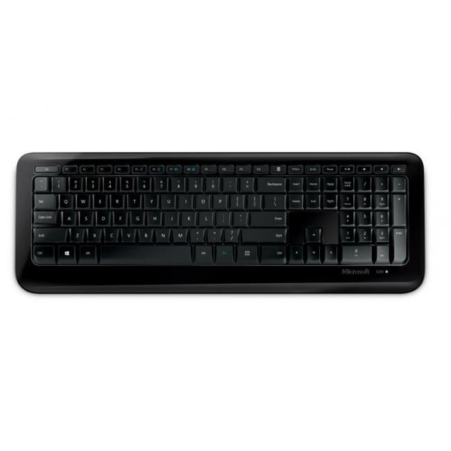 Miniatura Teclado Microsoft Wireless Keyboard 800 - Preto Homologação: 31442113767