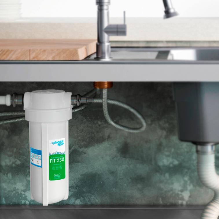 Miniatura Purificador Para Bebedouro E Cozinha Planeta Água Fit 230 Maior Vida útil - Qualidade e Praticidade - Fácil Instalação - bivolt automático