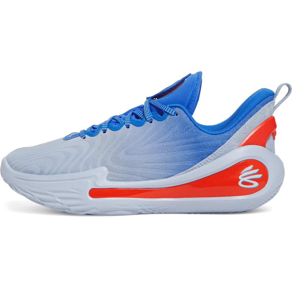 Tênis de Basquete Under Armour Curry 12 What The Bay 34 Azul