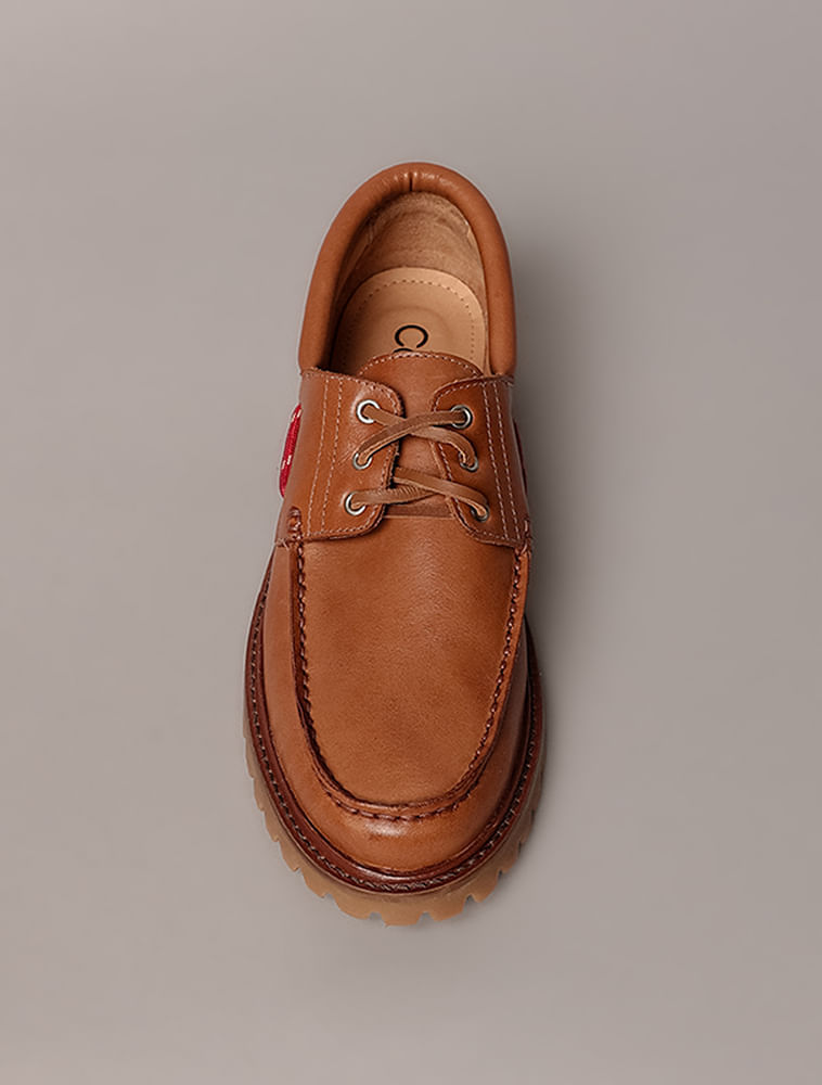 Sapato Calvin Klein Feminino Dockside - Havana