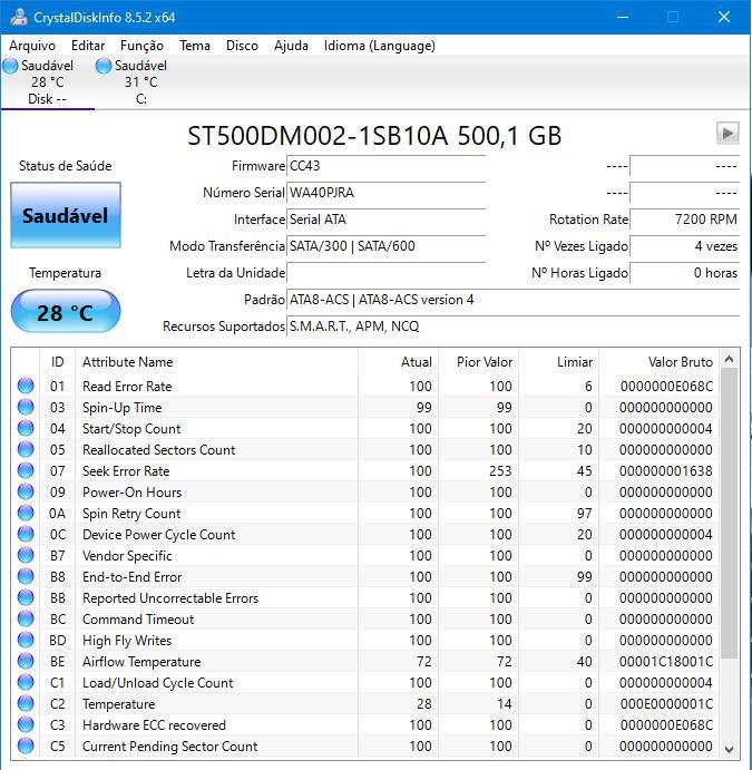 HD 500GB SATA 3.5 - com Garantia de 6 meses