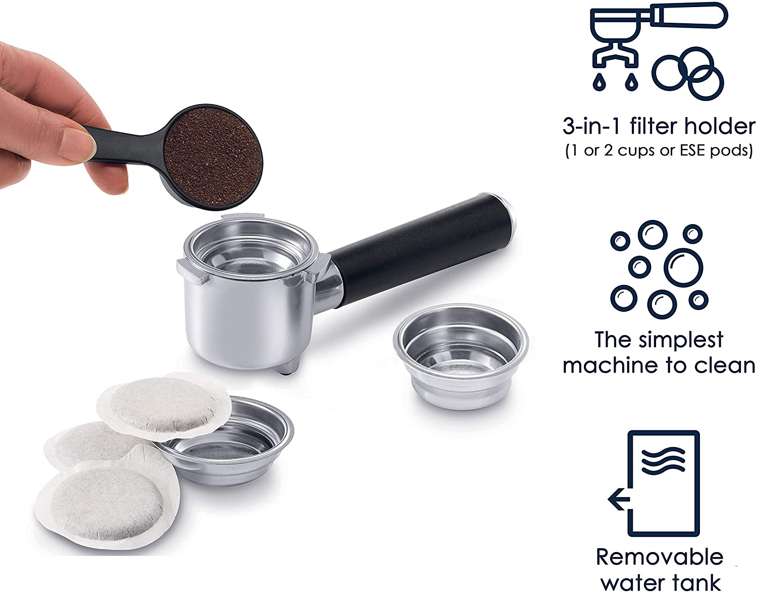 Miniatura Máquina de Café Expresso DeLonghi