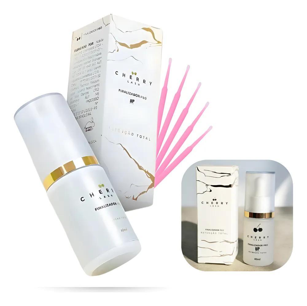 Miniatura Finalizador Cherry Lash 40Ml Extensão Cílios Adesivo Anvisa