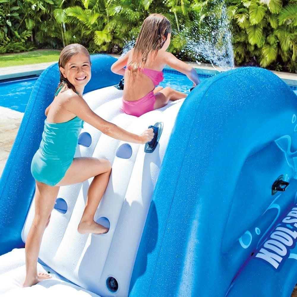 Miniatura Escorregador Inflável Gigante Para Piscina Intex
