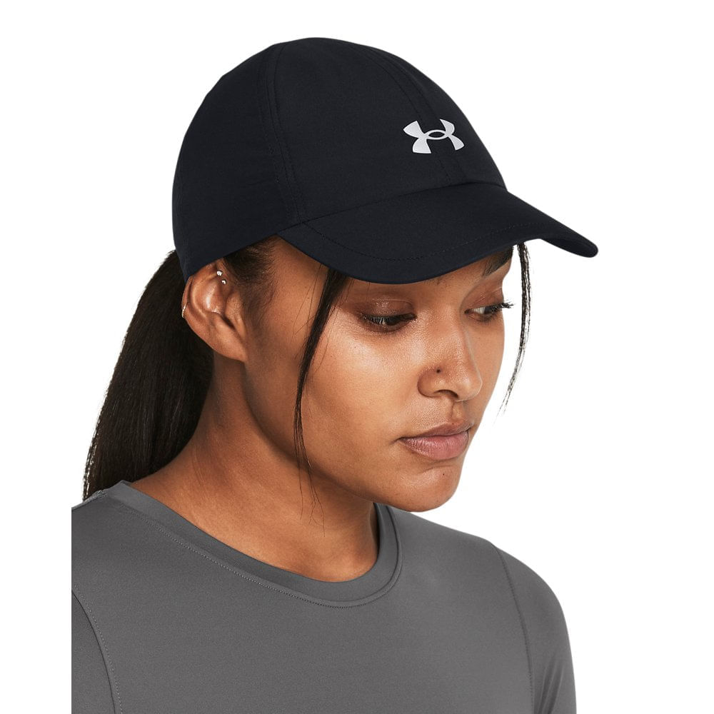 Miniatura Boné Feminino Under Armour Launch Preto