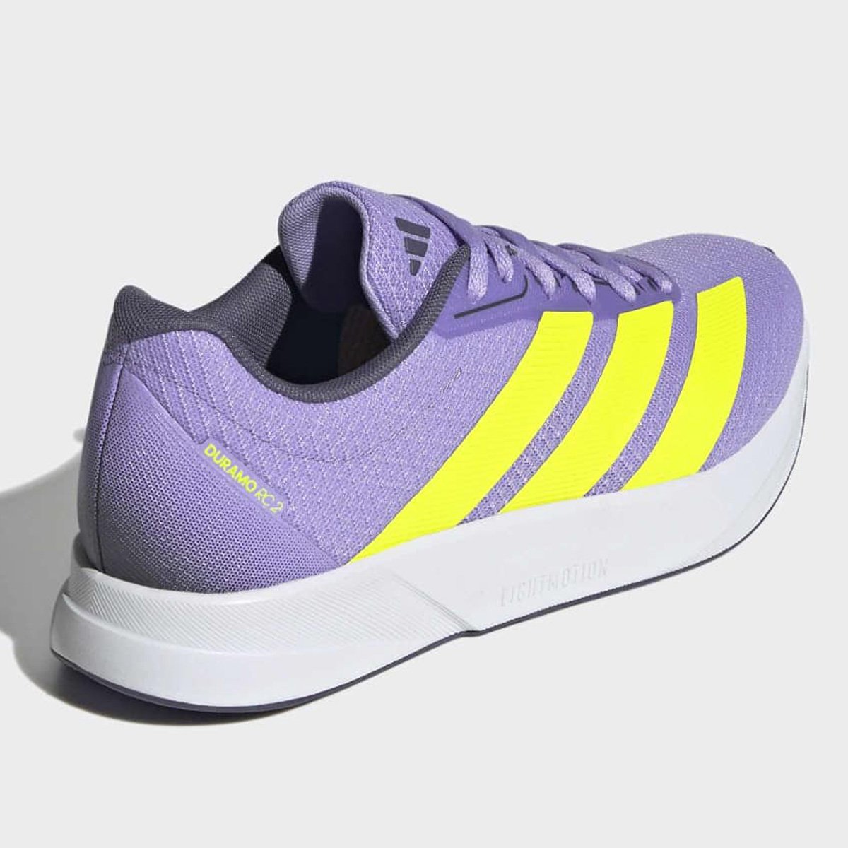 Miniatura Tênis Adidas Duramo RC 2 Feminino Roxo+Amarelo - 34