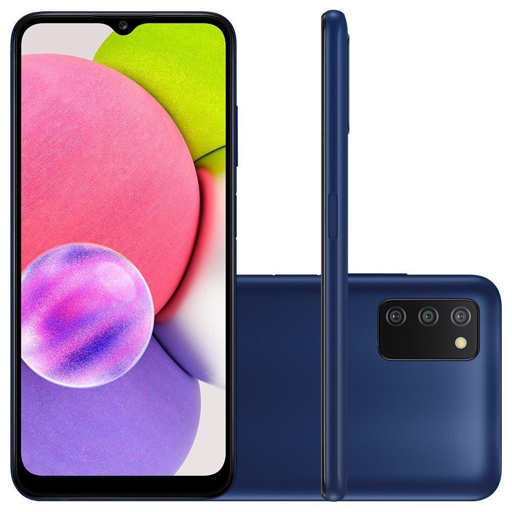 Miniatura Smartphone Samsung Galaxy A03S Tela 6.5 64Gb 4 Gb Ram - Azul