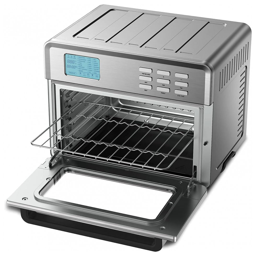 Miniatura Forno Elétrico de Bancada 28 Litros com 24 Funções e Tela LCD, 110V 1800W EUROTO