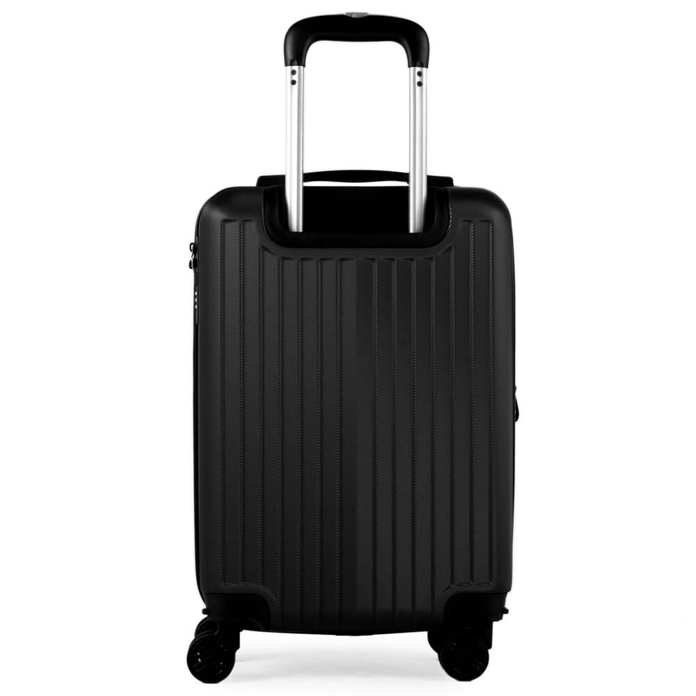 Miniatura Mala de Bordo 10 Kg ABS 4 Rodas Turquia II Preta Preto - PP