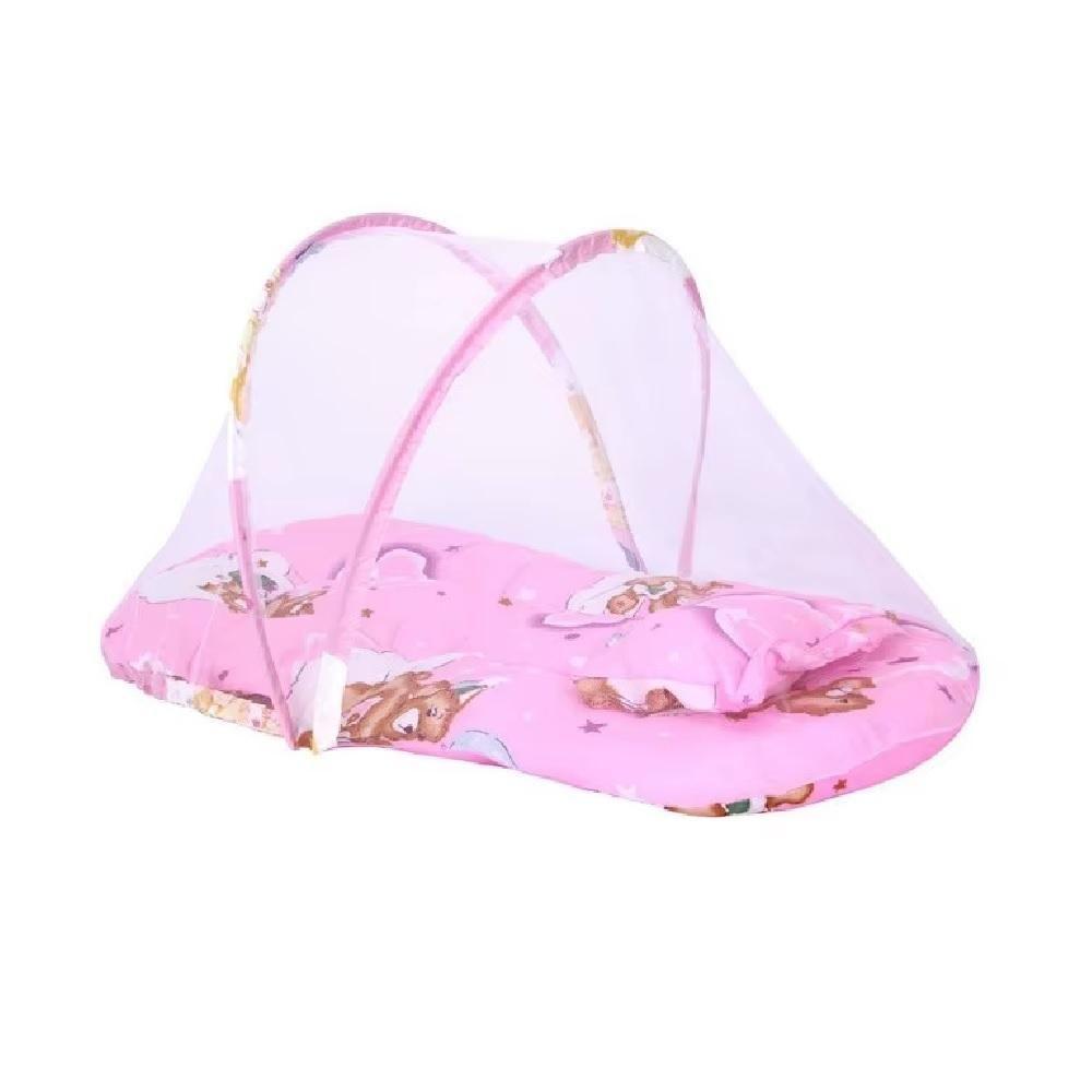 Miniatura Berco Mosquiteiro Barraca Mini Cama Colchonete Bebe Tenda Portatil Colchao Dobravel Ninho Infantil