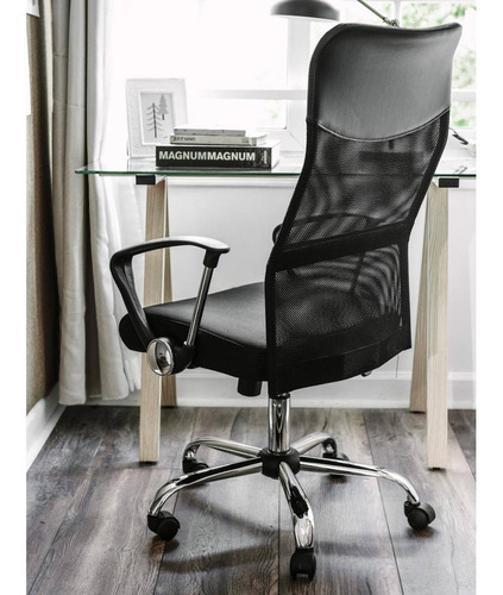 Cadeira Escritorio Executiva Alta Future Design - Preto