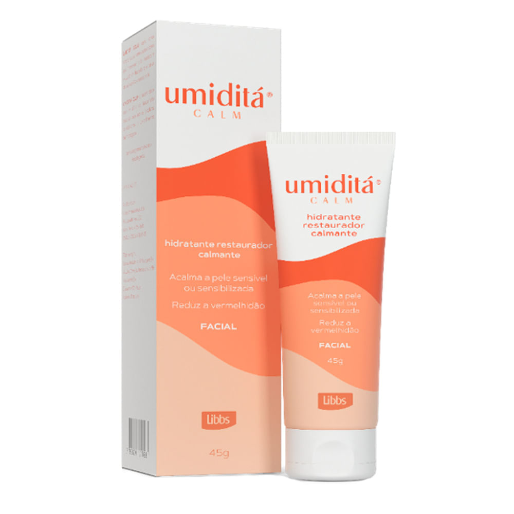 Miniatura Umiditá Calm Libbs Hidratante Restaurador Calmante Facial 45g