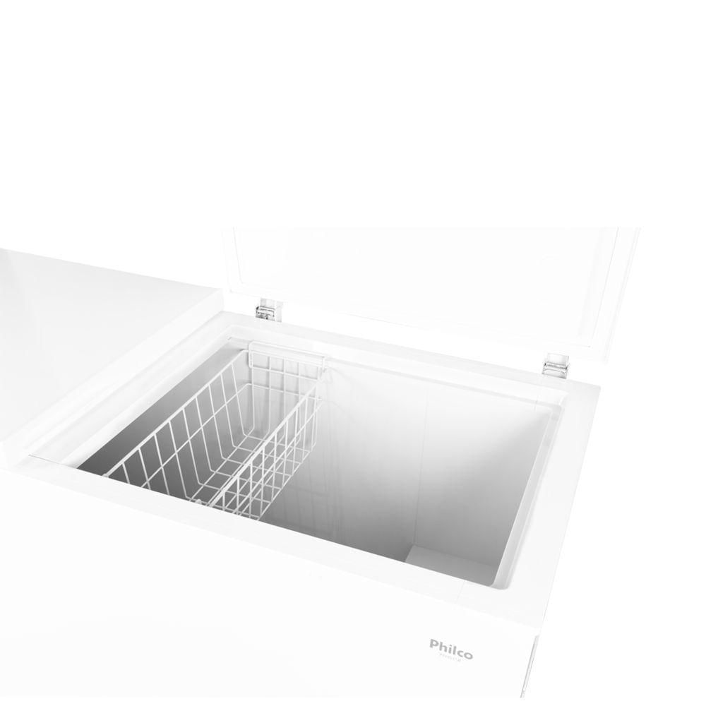 Miniatura Freezer Horizontal Philco 492L Dupla Função PFH515B Branco - 110V