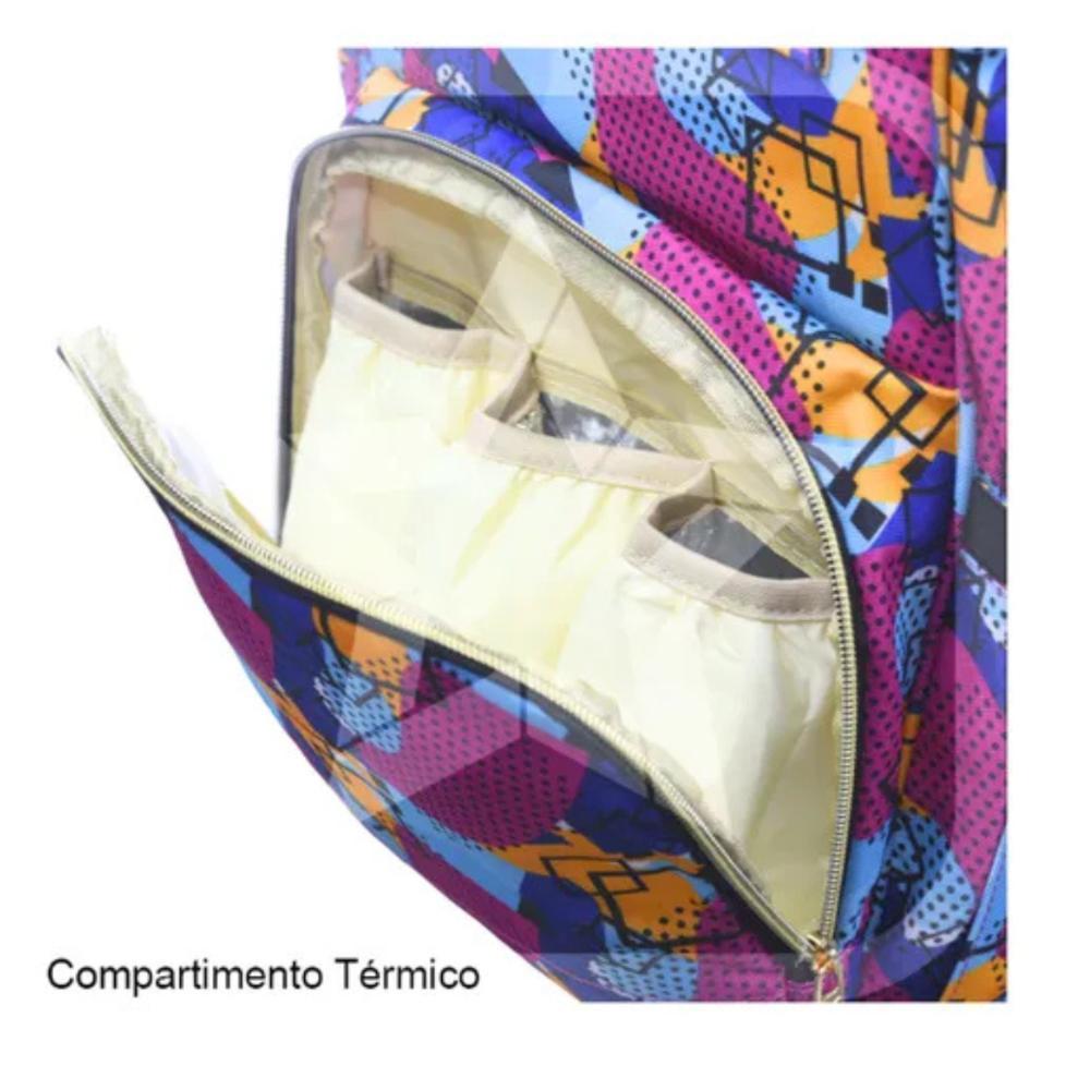 Mochila Térmica Mommy Impermeável Mãe Cuidados Baby Winth