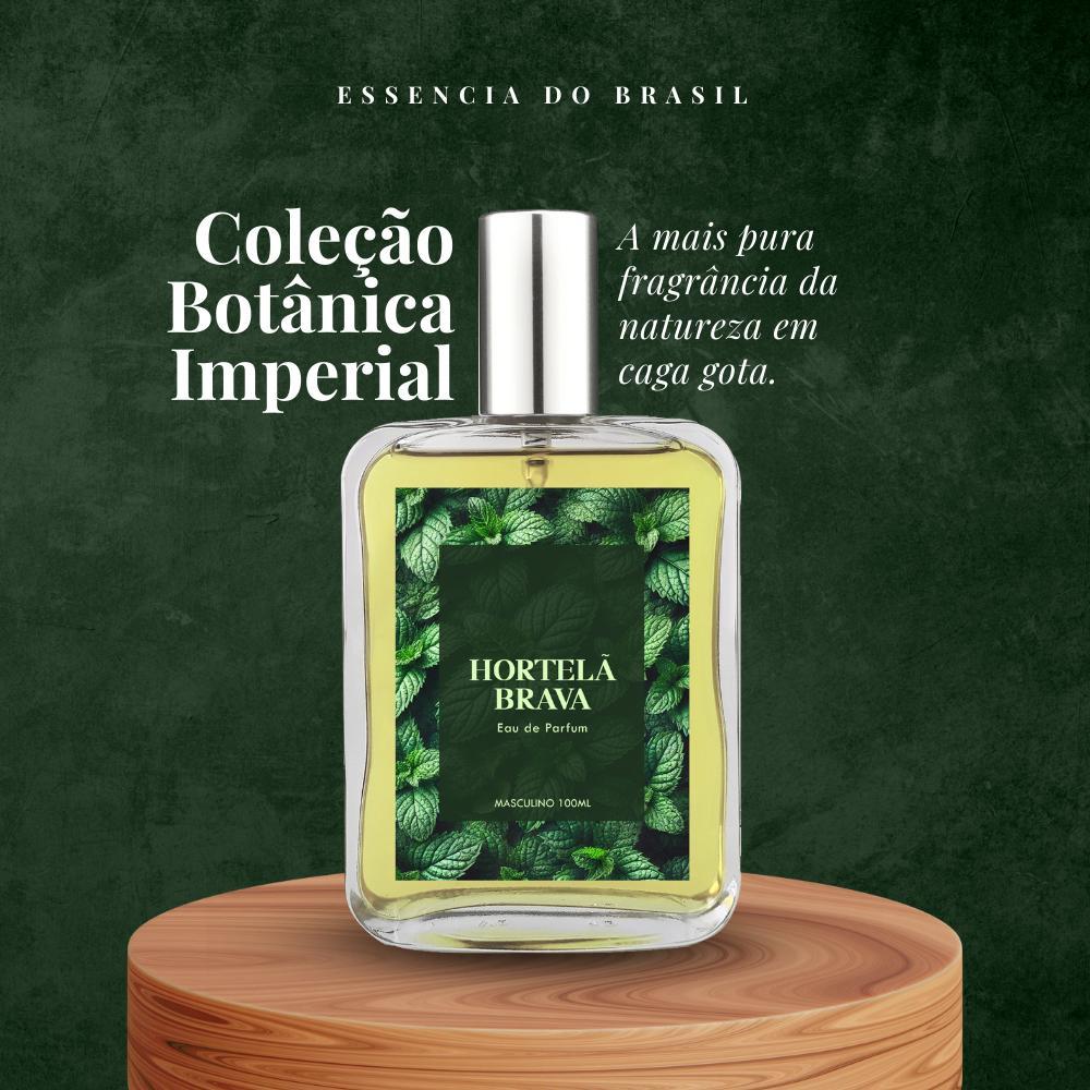 Perfume Hortelã Brava Refrescante Masculino 100Ml - Natural