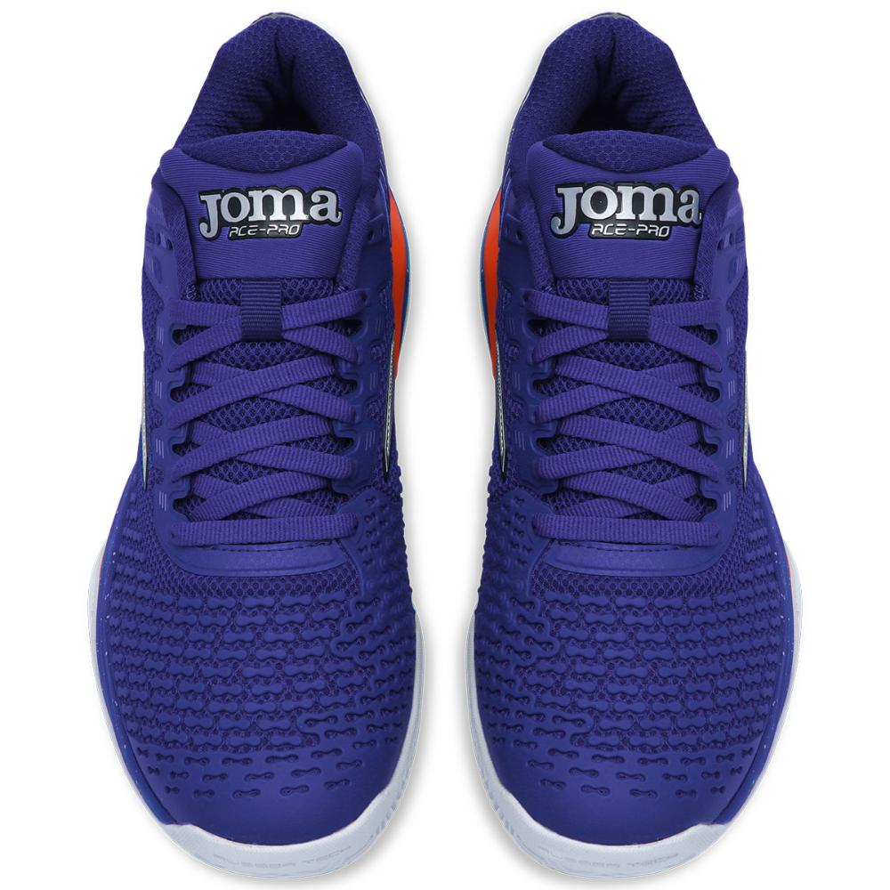 Miniatura Tênis Joma Ace Pro Clay - Saibro - Azul e Laranja 44