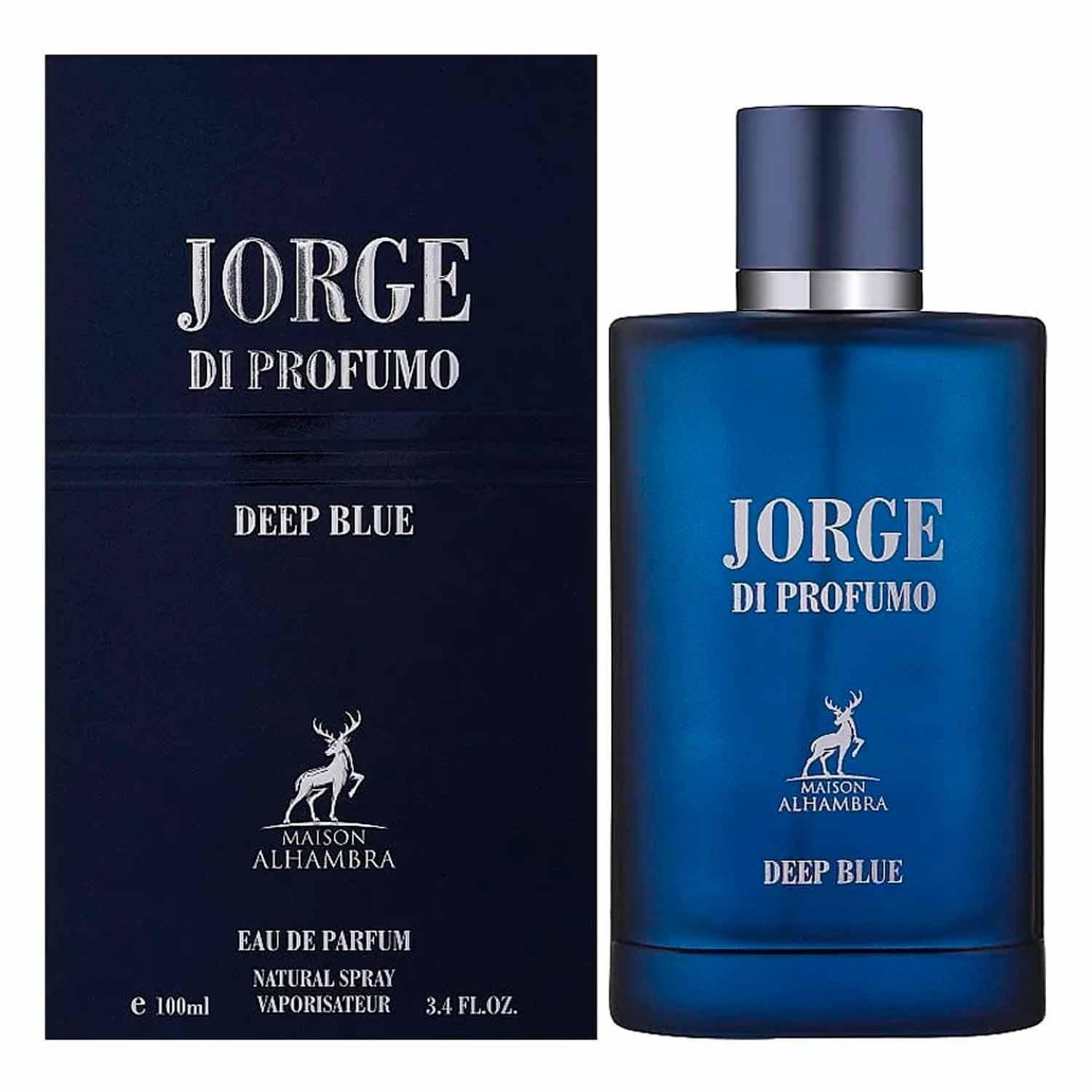 Miniatura Perfume Jorge Di Profumo Deep Blue Maison Alhambra Edp 100Ml