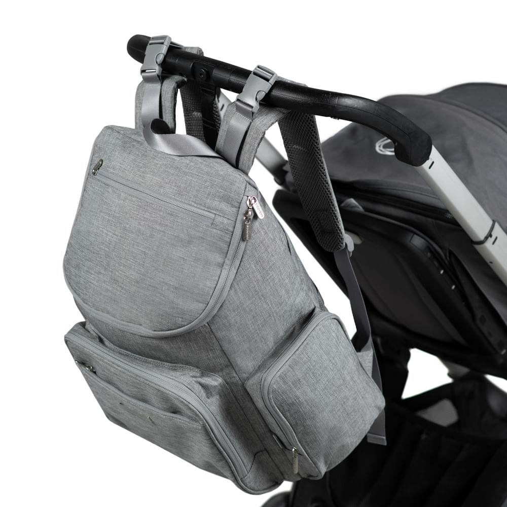 Mochila Maternidade Totti Cinza Cinza
