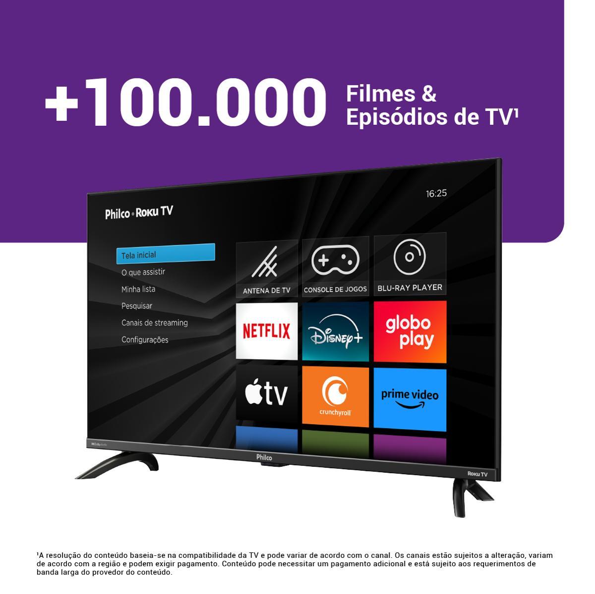 Miniatura Smart TV 32” Philco LED Roku TV PTV32G7PR2CGB Bivolt