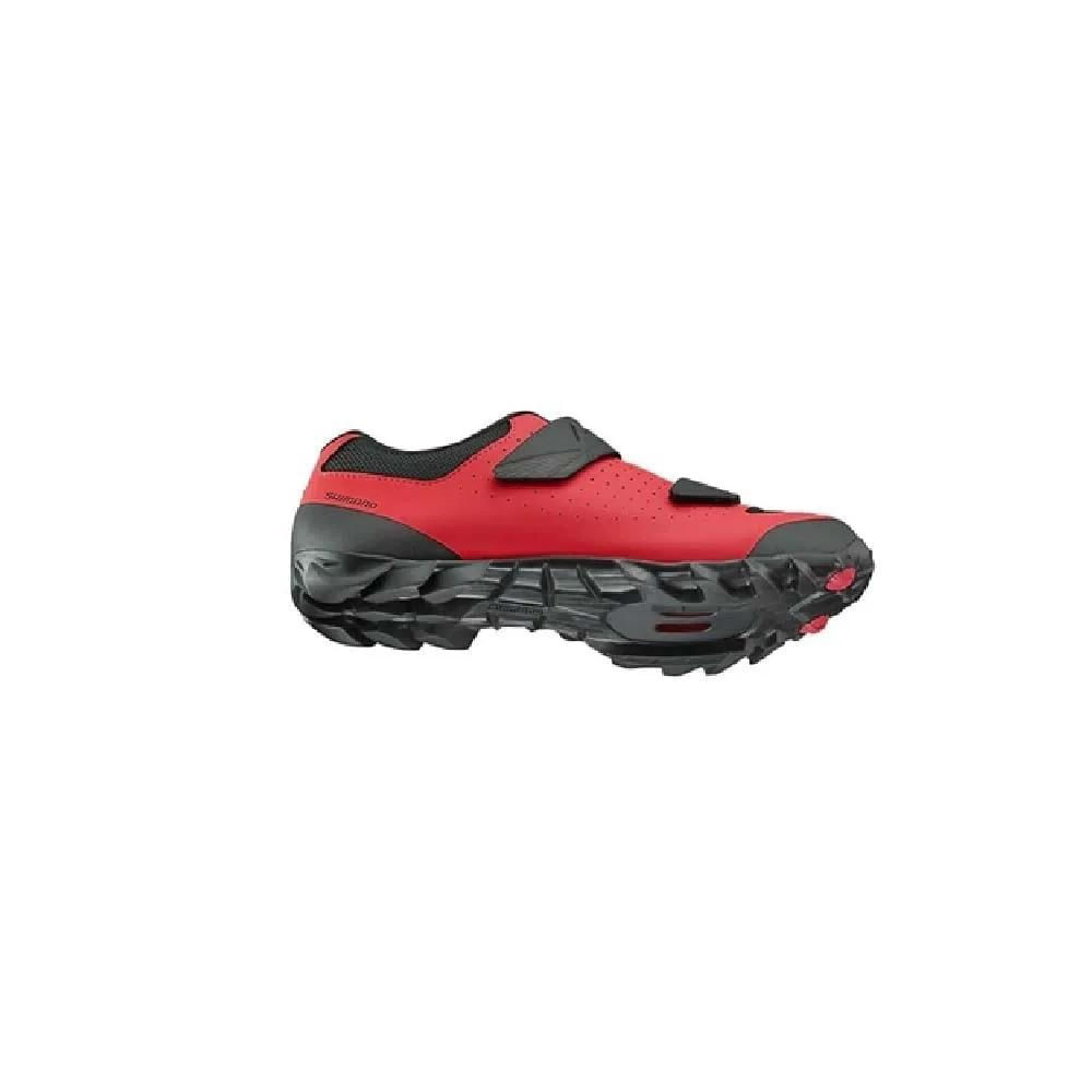 Miniatura Sapatilha Mtb Shimano Sh-Me100 Vermelho/Preto Tam: 39 Brasil
