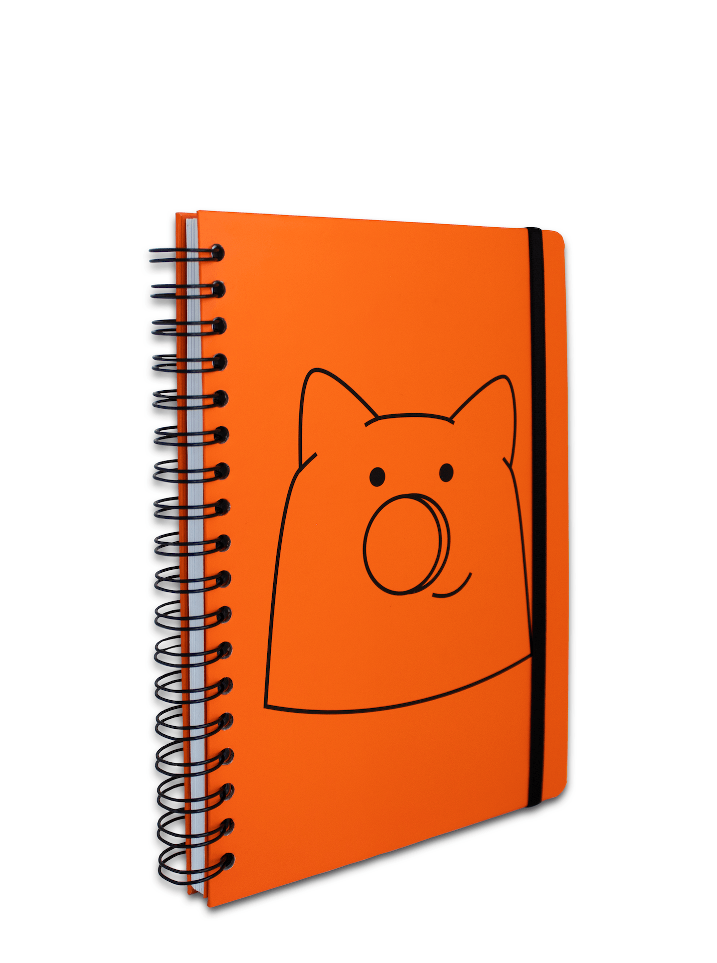 Miniatura Caderno Interpig Laranja