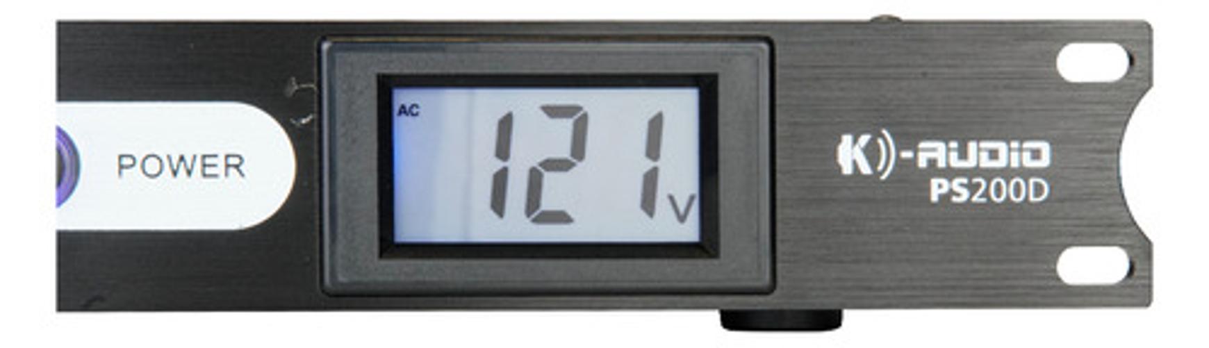 Régua Energia 8+2 Tomadas 110V/220V Com Display Festa Dj