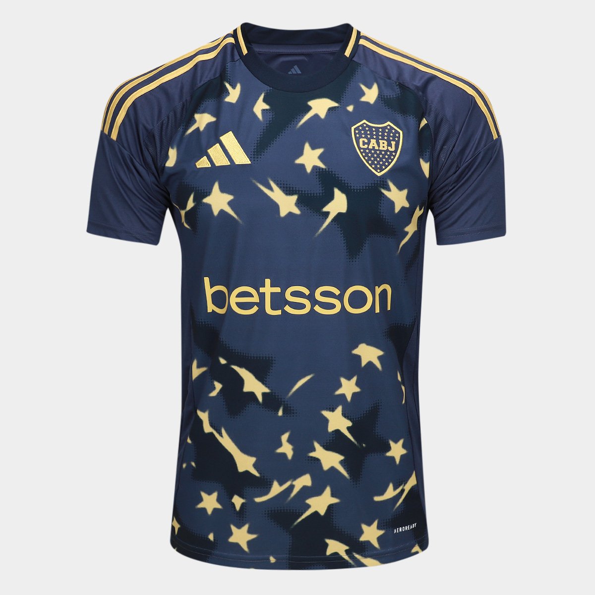 Miniatura Camisa Boca Juniors Third 25/26 s/n Torcedor Adidas Masculina Azul Navy - M