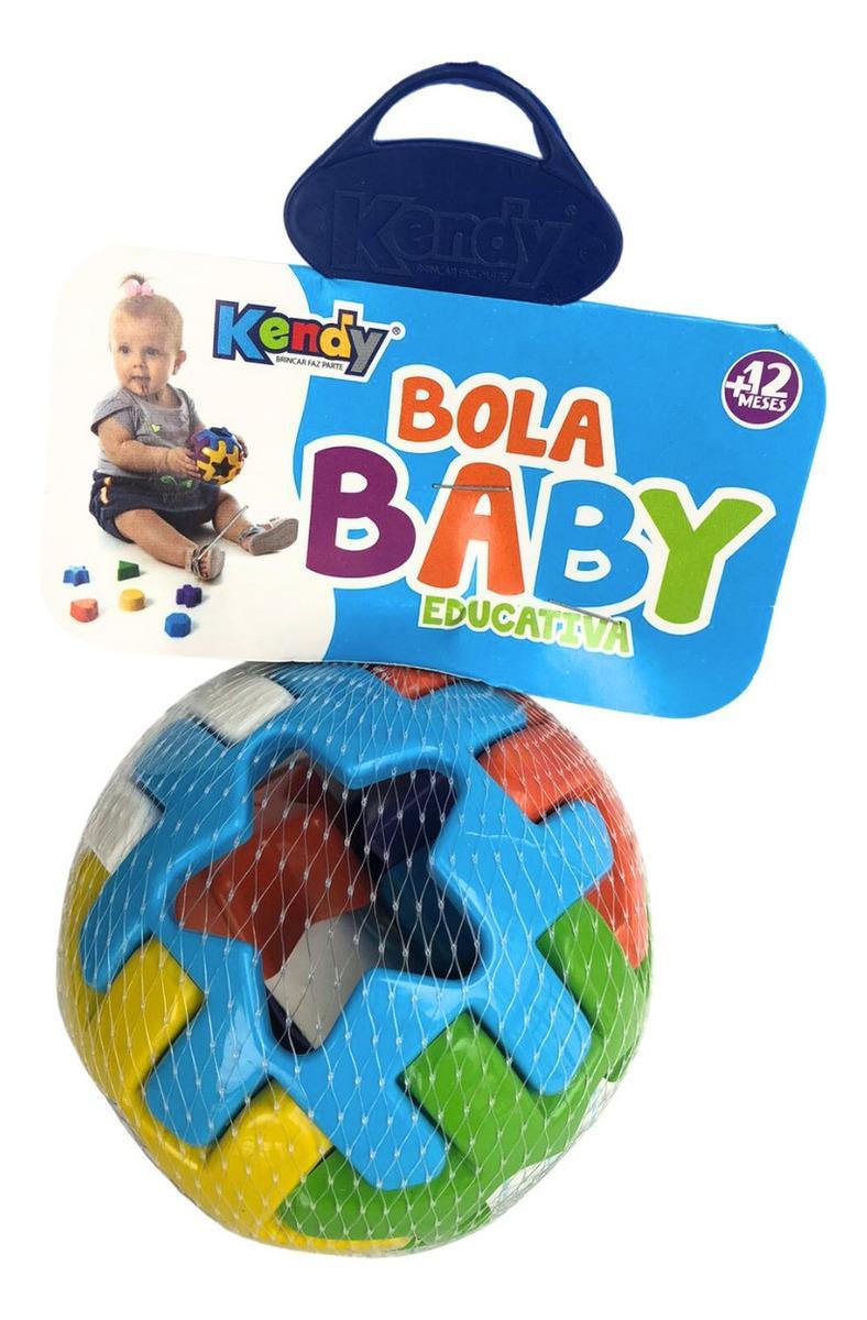 Miniatura Brinquedo Bebe Educativo Encaixar Bola Baby Didático Kendy
