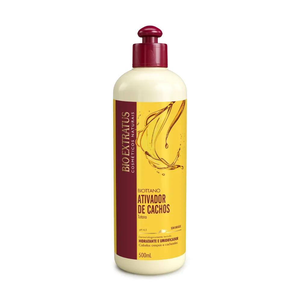 Miniatura Kit Tutano Bio Extratus Cabelos Cacheados/Crespos (500Ml/G)