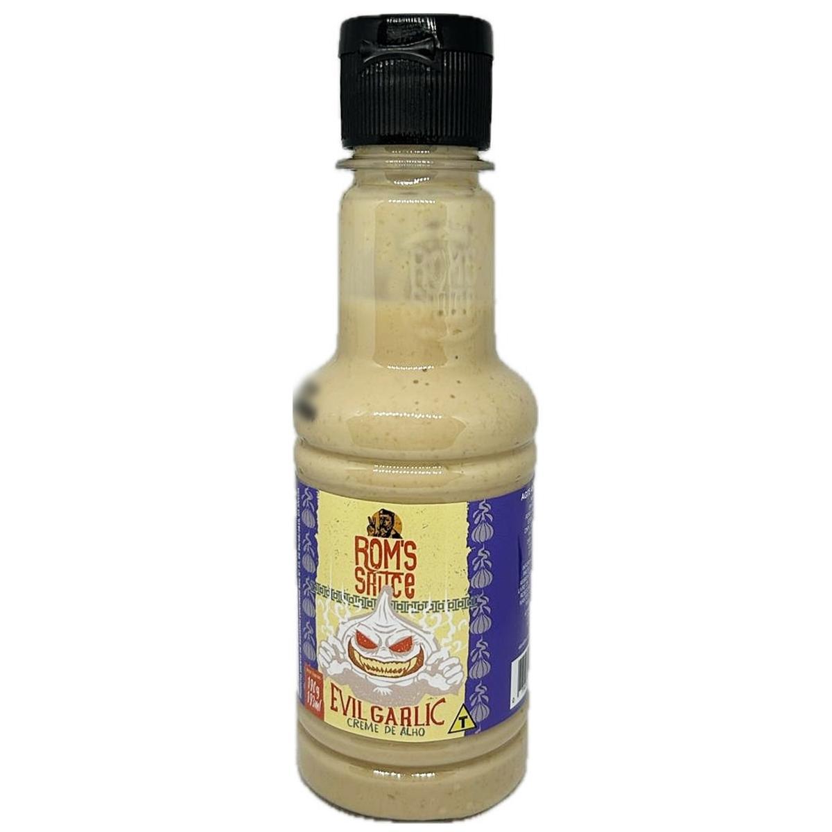 Miniatura Molho De Alho Churrasco Gourmet Evil Garlic Rom'S Sauce 190G
