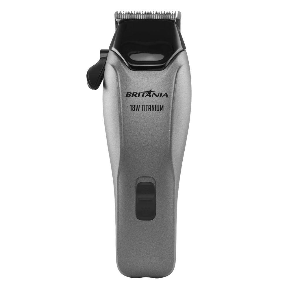 Cortador De Cabelos Britânia Bcr18T Titanium 18W 220V 220V