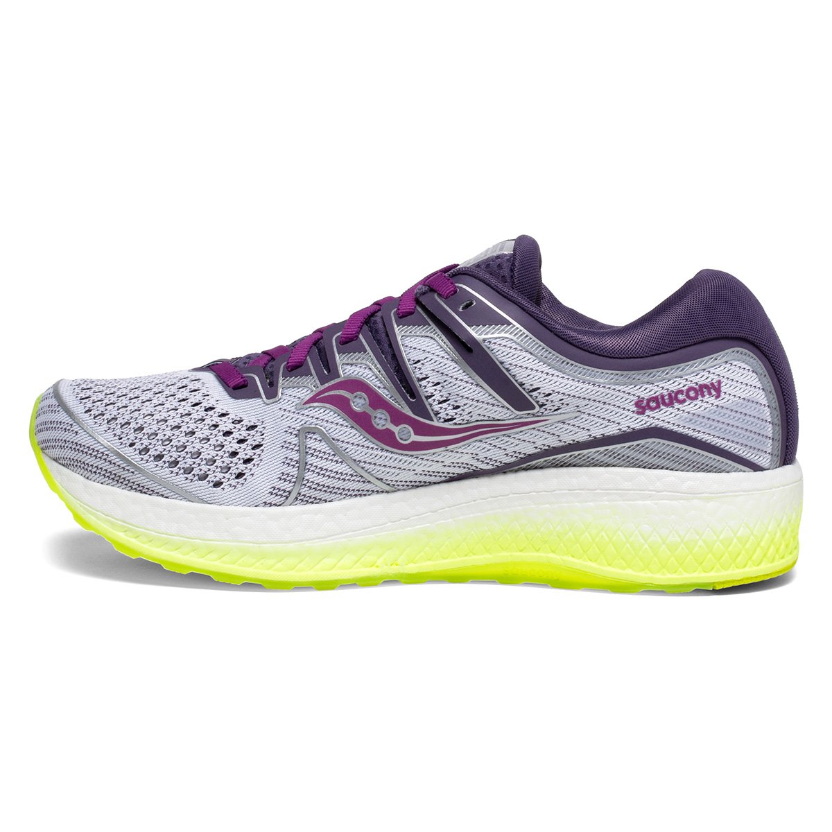 Miniatura Tênis Saucony Triumph Iso 5 Feminino Branco+Roxo - 34