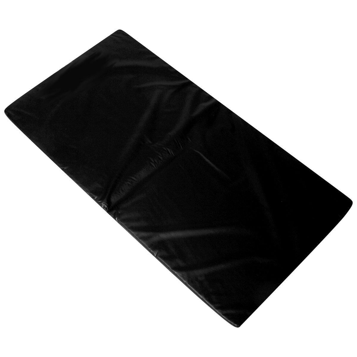 Miniatura Colchonete De Ginastica Academia Yoga, 95X50X3Cm Orthovida - Preto