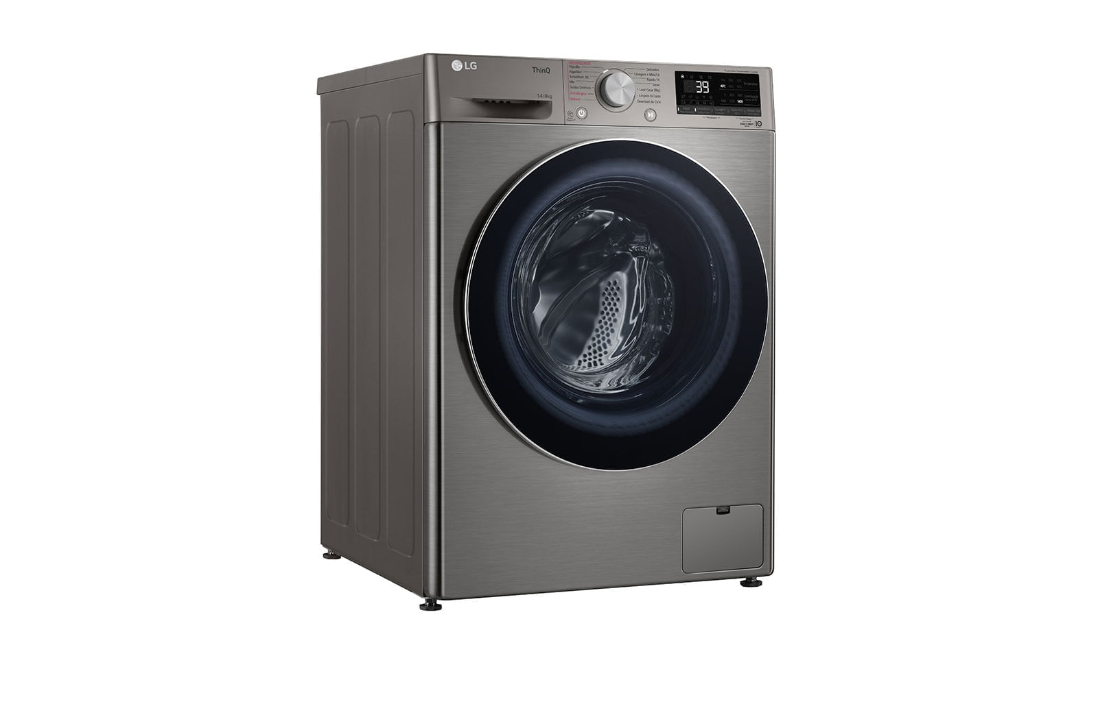 Lava e Seca LG Smart VC2 14kg Inox Look com Inteligência Artificial AIDD™ (CV9014PC2) - 110v