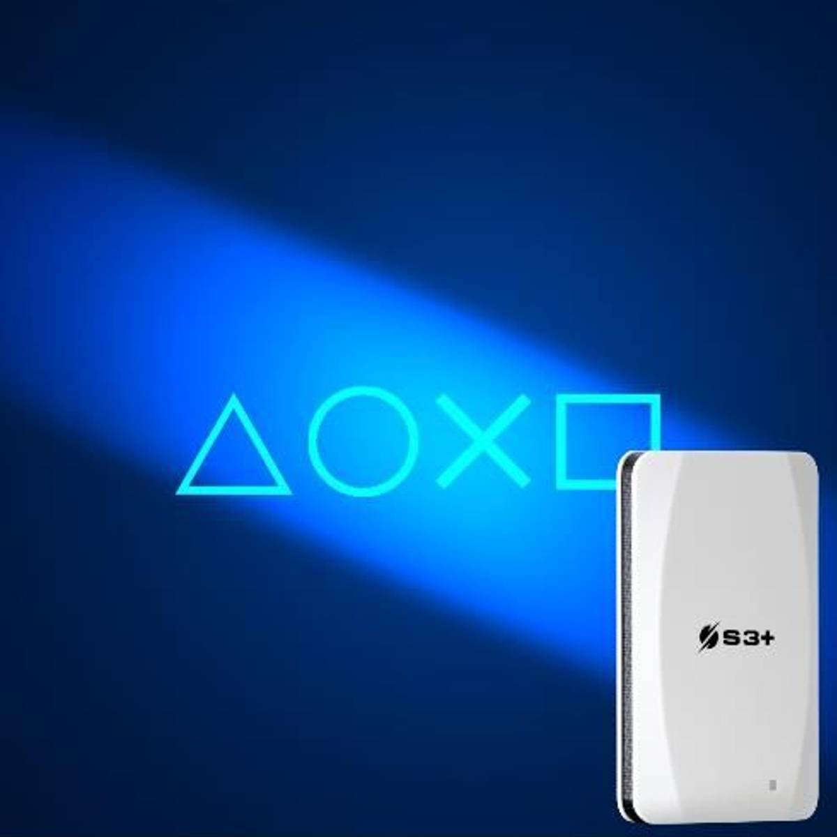 Miniatura SSD Externo Portátil Play+ 512GB USB 3.2 S3SSDP512 - S3+