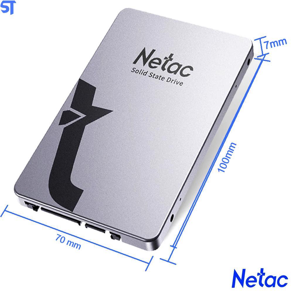 Miniatura Ssd Netac 128Gb 2.5 Sataiii 560Mbps Leitura 520Mbps Gravação