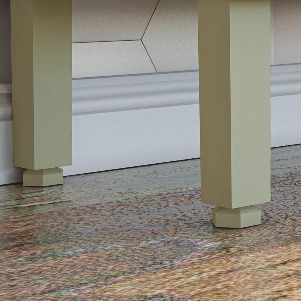 Armário De Cozinha Modulada 3 Peças Lina01 K02 Gris/freijó - Mpozenato