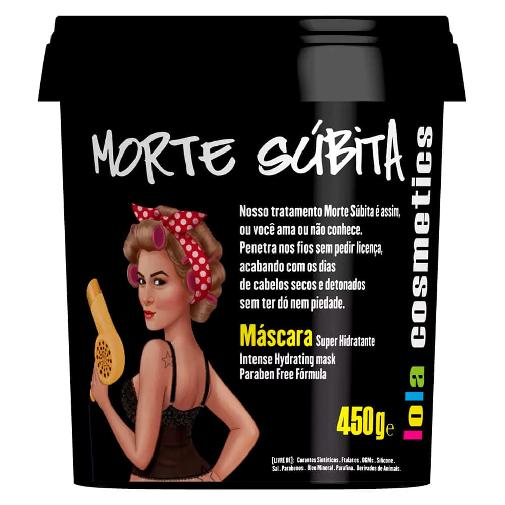 Miniatura Kit Shampoo + Condicionador + Máscara Capilar Lola Cosmetics Morte Súbita Kit